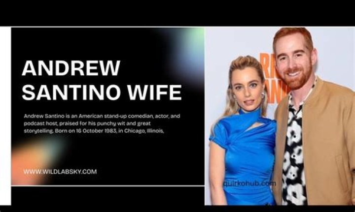 Andrew Santino's Wife: A Glimpse into His Private Life