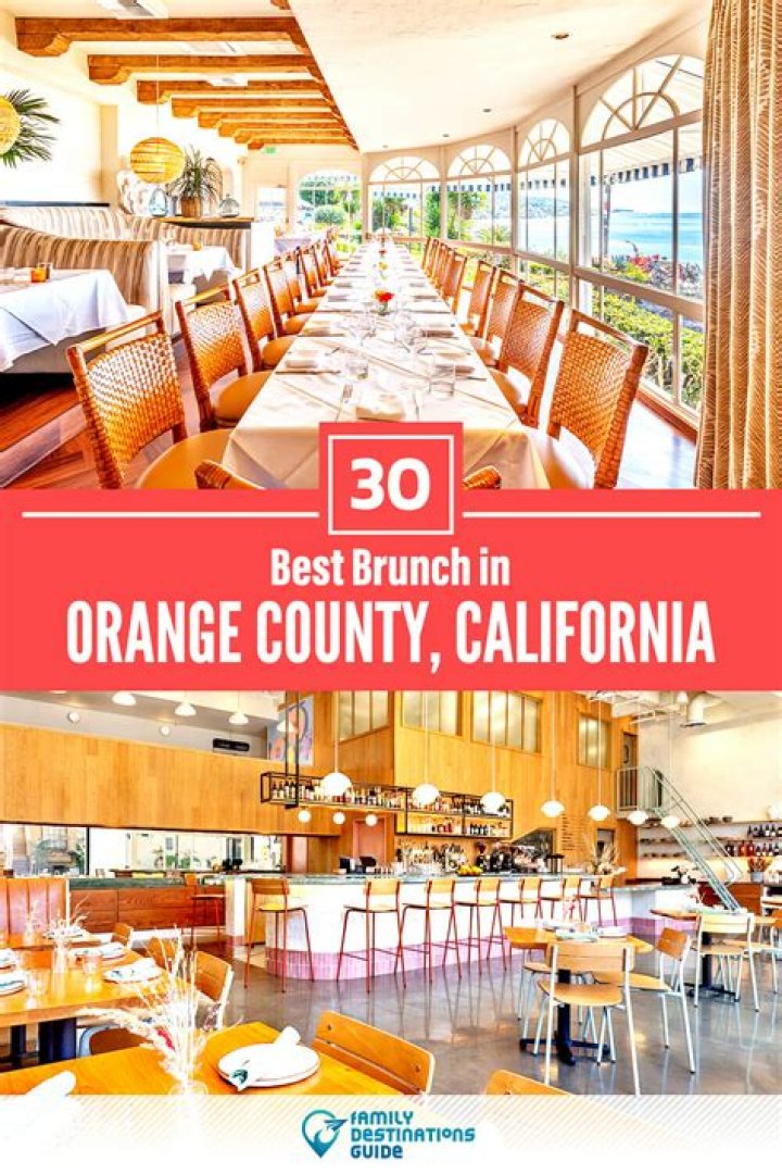 Best Brunch Spots in Orange County 2024