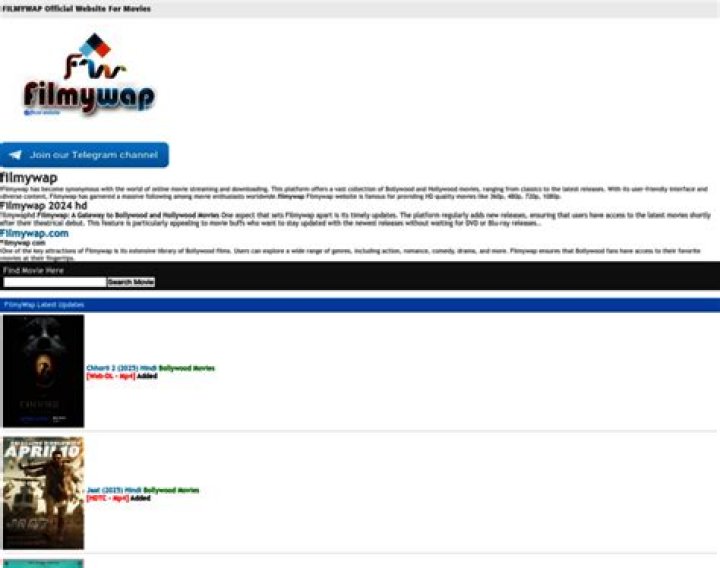 Explore Movies Online: Filmywap & Alternatives - Your Guide