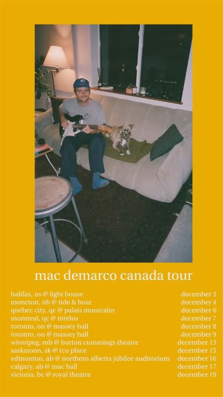 Mac DeMarco Cancels 2022 Tour Dates: Latest Updates