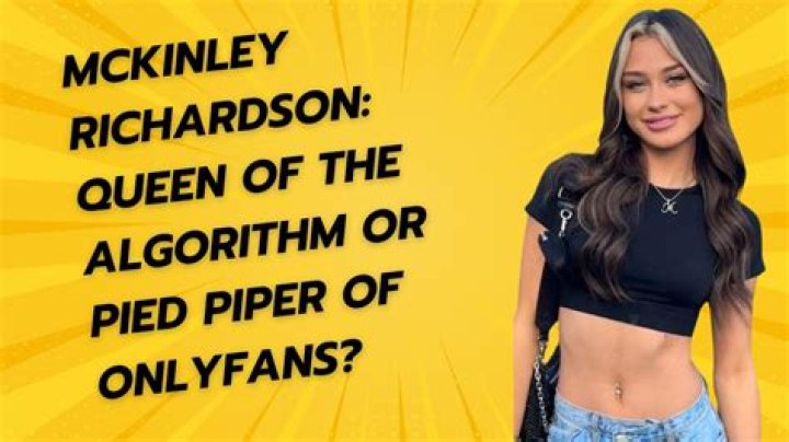 McKinley Richardson TikTok: Viral Videos & 34M Likes