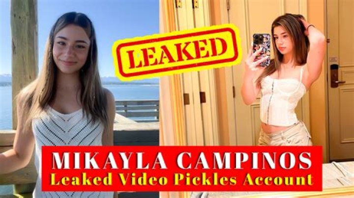Mikayla Campinos Leaked Video: Truth & Impact