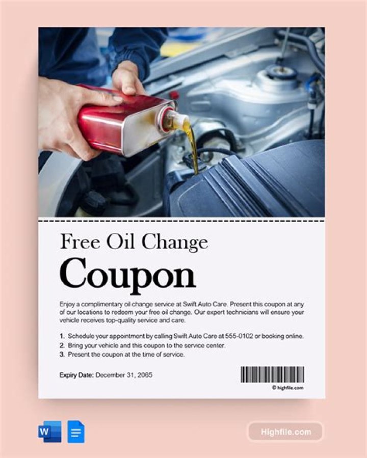 Oil Change Coupons & Deals: Save BIG on Your Next Service!