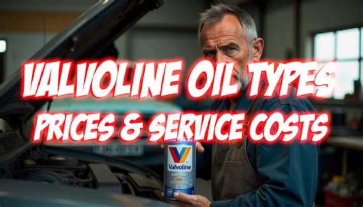Oil Change Prices: Valvoline vs. Competitors & Cost Factors