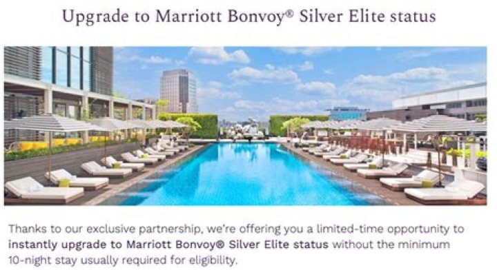 Unlock Marriott Bonvoy Silver Elite Status